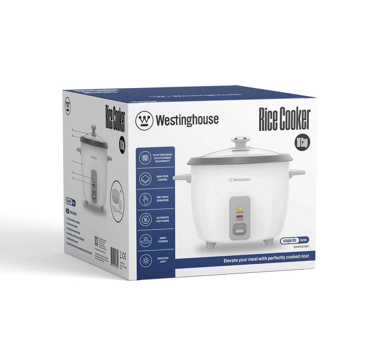 Rijstkoker Westinghouse WKRCHS10EU 2,5 L 700 W Wit-4