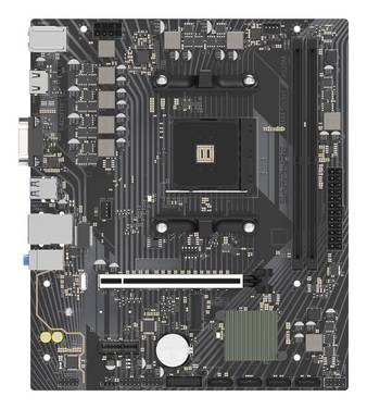 Sapphire A520M-E - Moederbord - Micro ATX - Socket AM4 - AMD A520 Chipset - USB 3.2 Gen 1 - Gigabit LAN - Onboard