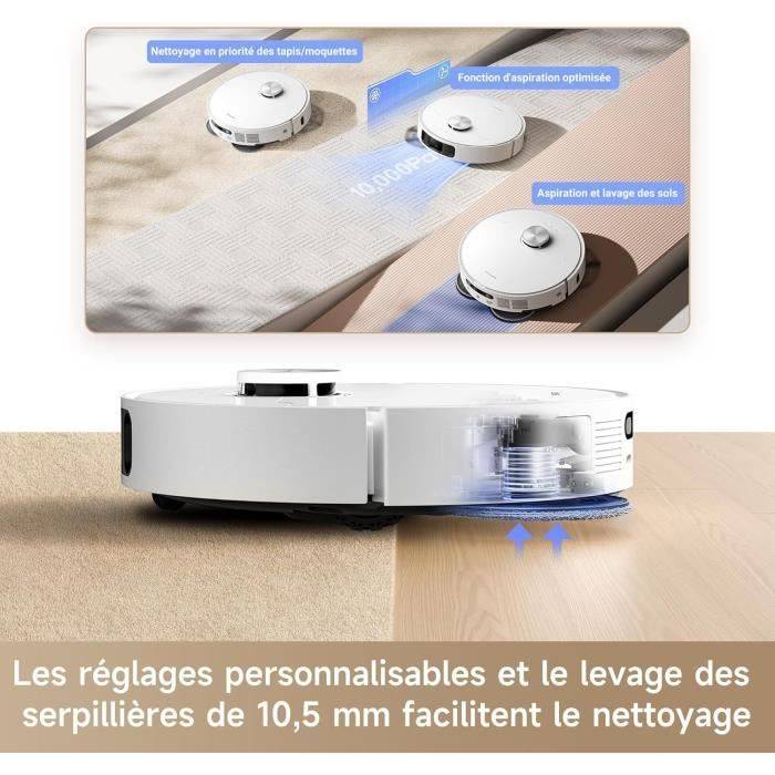 DREAME L10s Ultra Gen 2 - Robotstofzuiger en Mop - 10.000 Pa - Volautomatische Basis - Model L10s Ultra Gen 2-3
