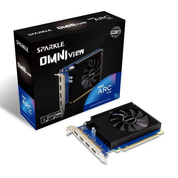SPARKLE Intel Arc A310 Omni View 4GB Grafische Kaart (1A1-S00424000G)