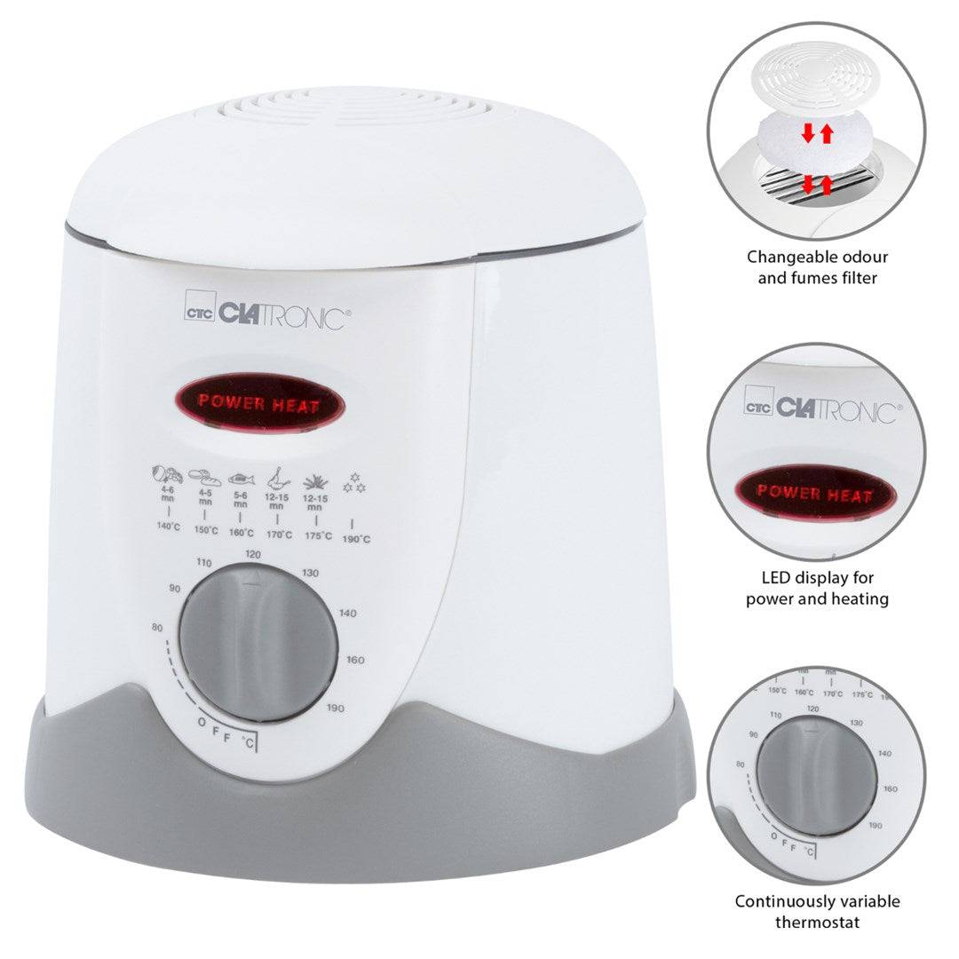Clatronic FFR 2916 Frituurpan 900W (282232)-4