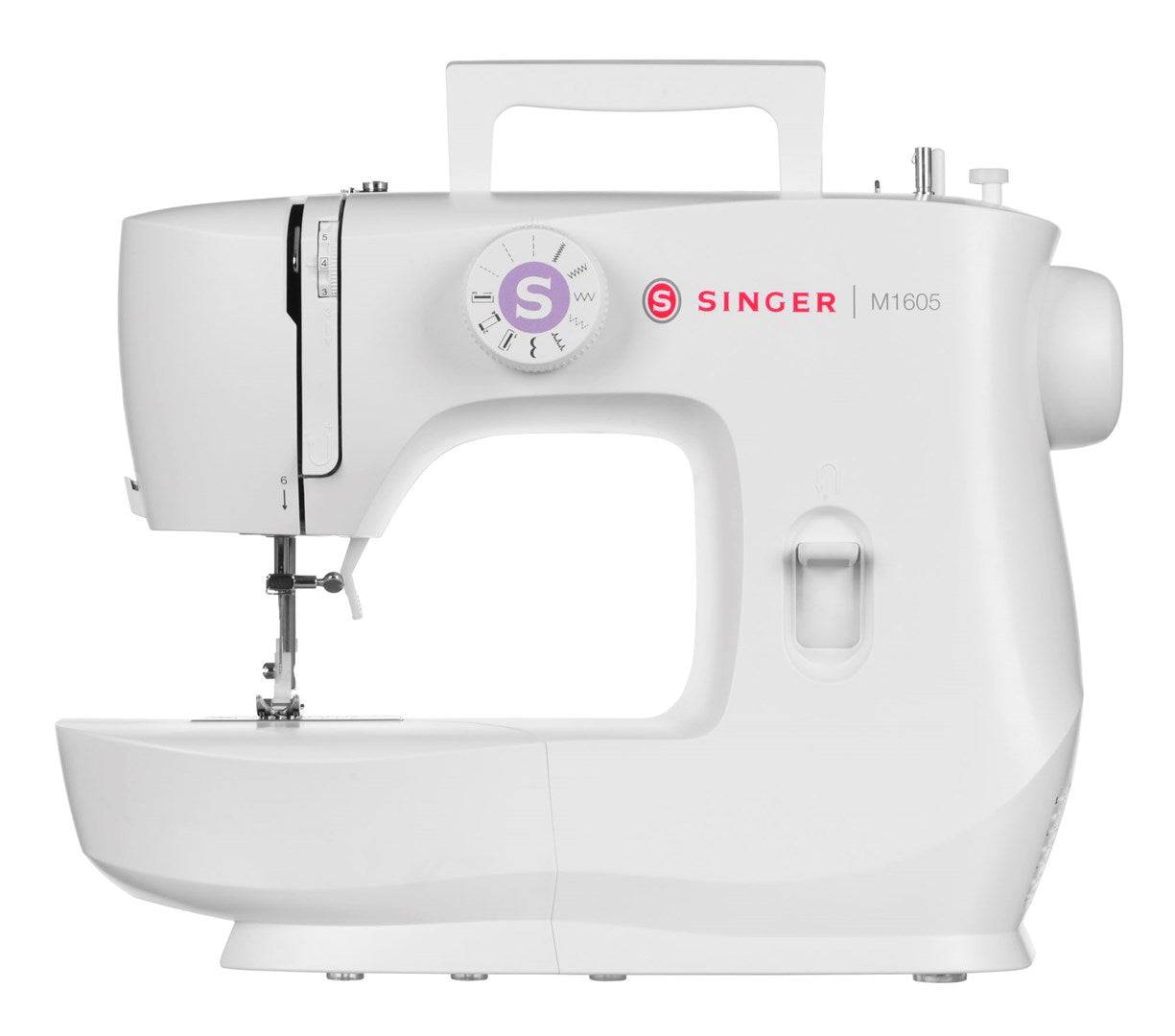 Singer M1605 Naaimachine - 6 Steken - Vrije Arm - Wit (230212102)-1