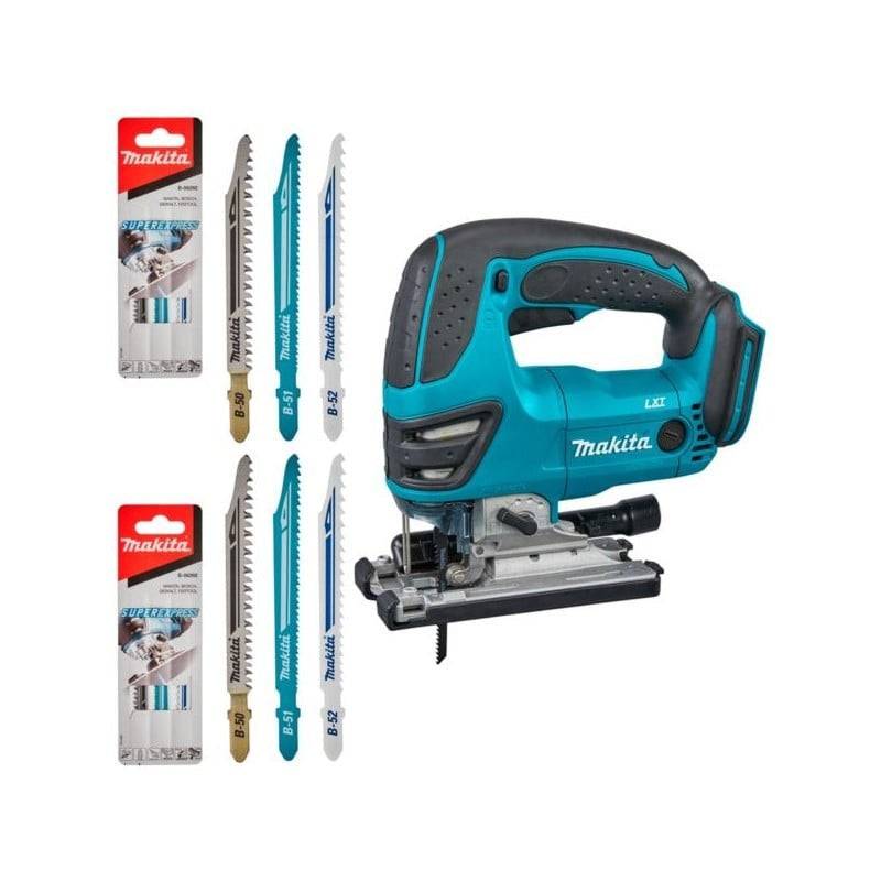 Makita DJV180ZX Accu Decoupeerzaag LXT - Drie-Fasen Pendel Slaginstelling - 0-2600 Slagen/min (DJV180ZX)-0