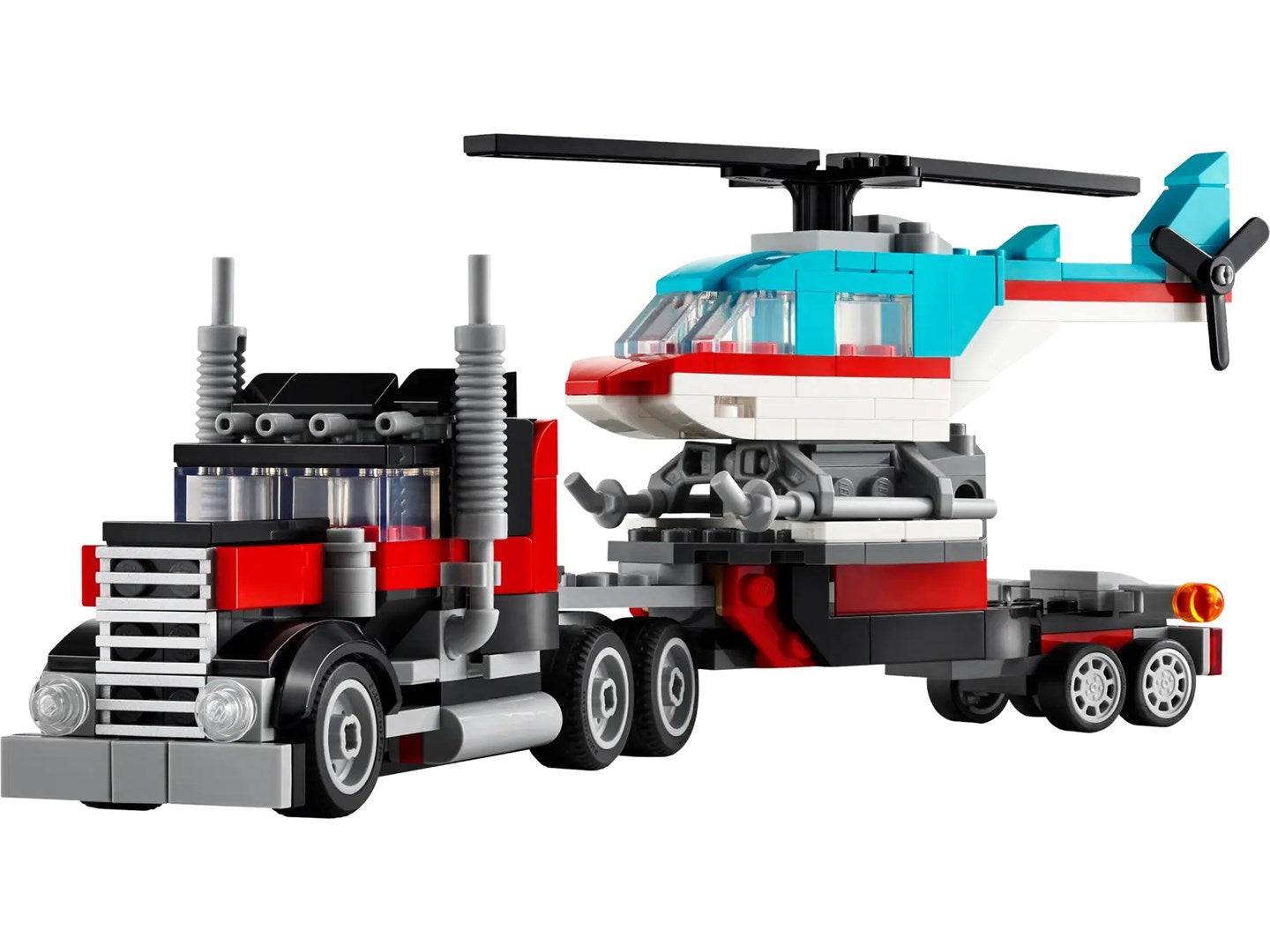LEGO Creator 3-in-1 Laadwagen met Helicopter (31146)-2
