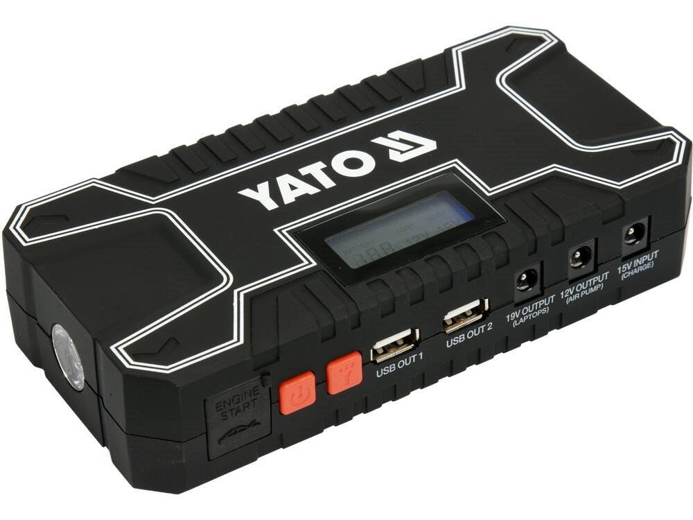 YATO YT-83082 12000mAh Jump Starter Powerbank 12000mA-1