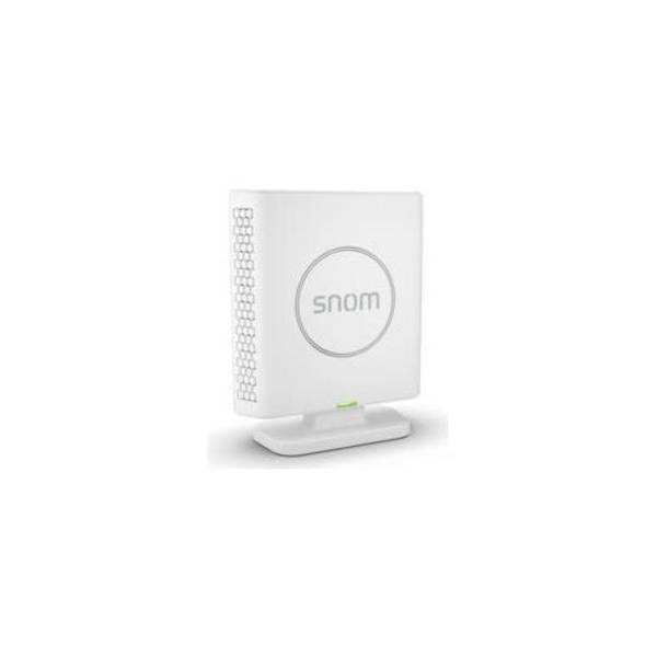 Snom M400 DECT Basisstation - 300 m Bereik - Ondersteunt 10 Gelijktijdige Gesprekken - VoIP PBX - Model 00004587 g.711al