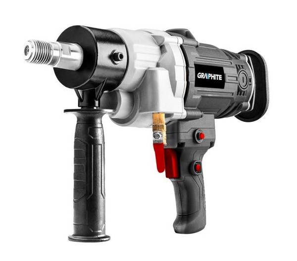 Graphite 58G540 Boormachine 2200W 2000 RPM Zwart/Grijs