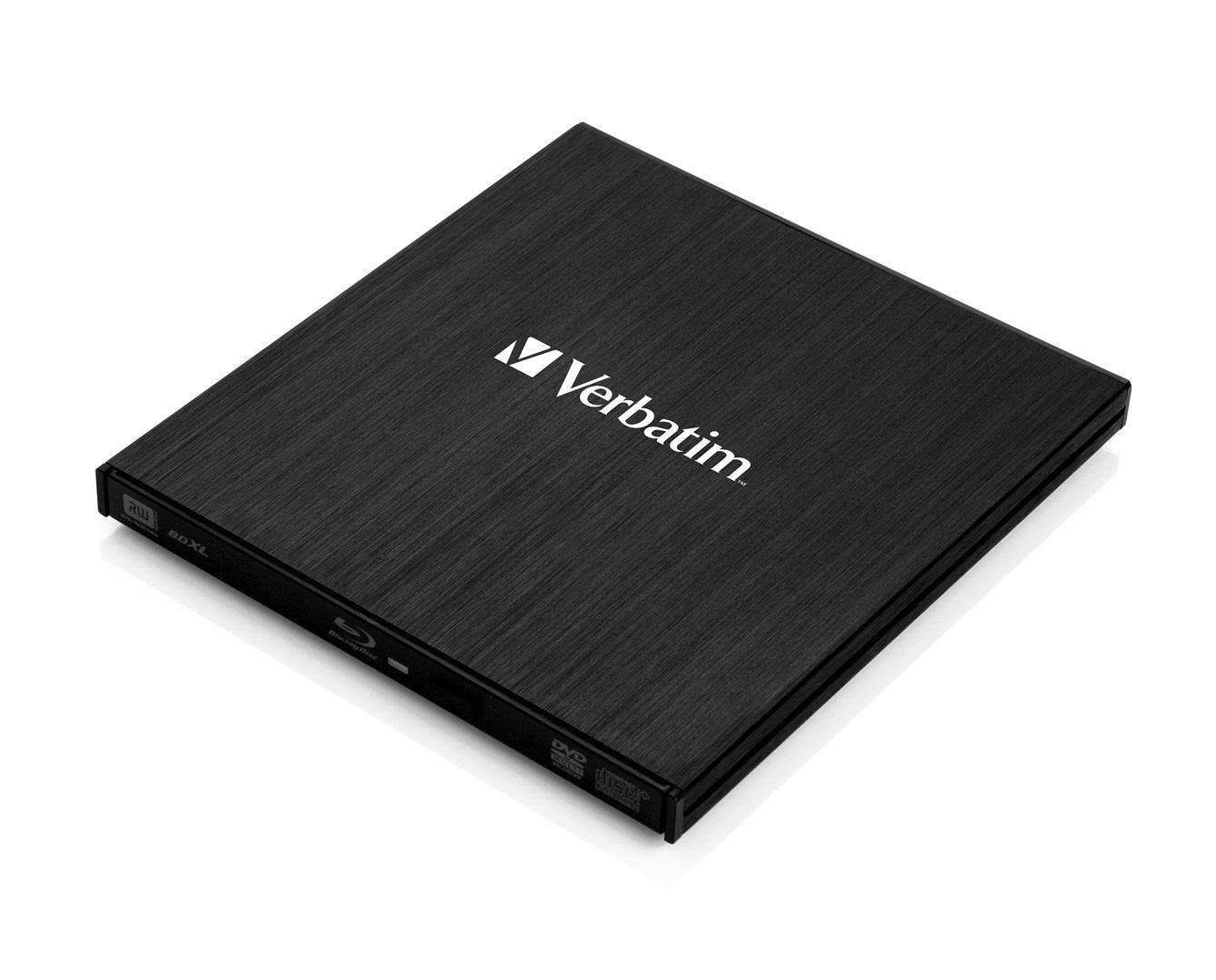 Verbatim Slimline BDXL Writer - 6x - SuperSpeed USB 3.0 - Extern (43890)-1