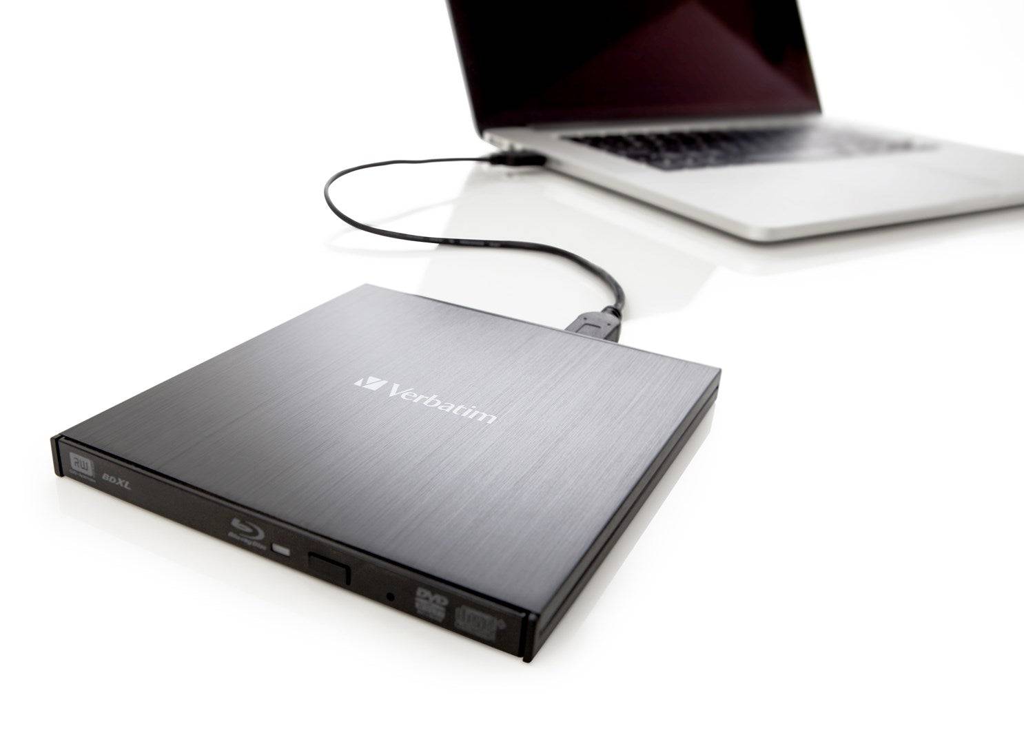 Verbatim Slimline BDXL Writer - 6x - SuperSpeed USB 3.0 - Extern (43890)-4