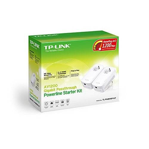 TP-LINK TL-PA8010P KIT - Starter Kit - Bridge - GigE, HomePlug AV 2.0 - Aansluitbaar op Wandcontactdoos-2