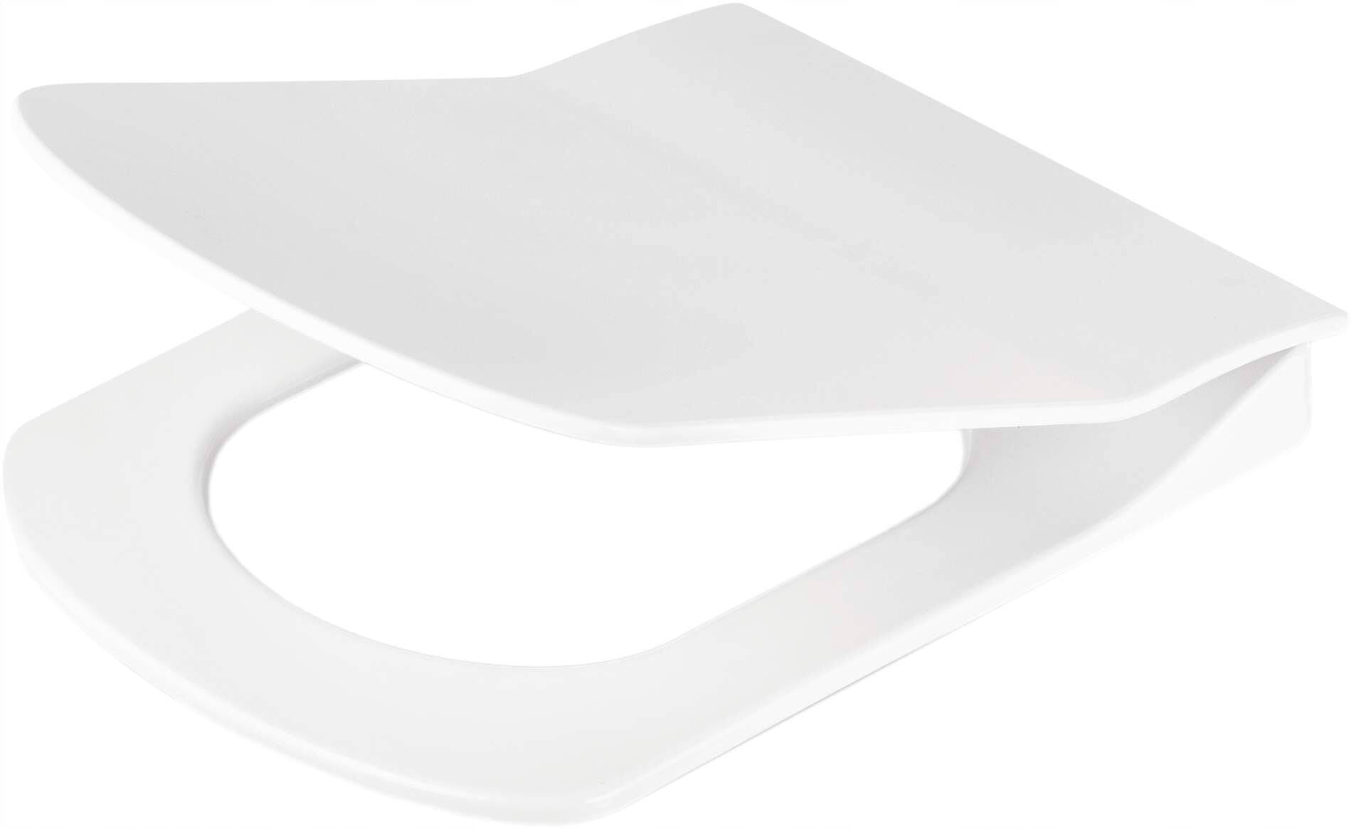 Deante Anemon Slim Soft-Close Toiletbril - Wit - CDZ6ZOZ-0