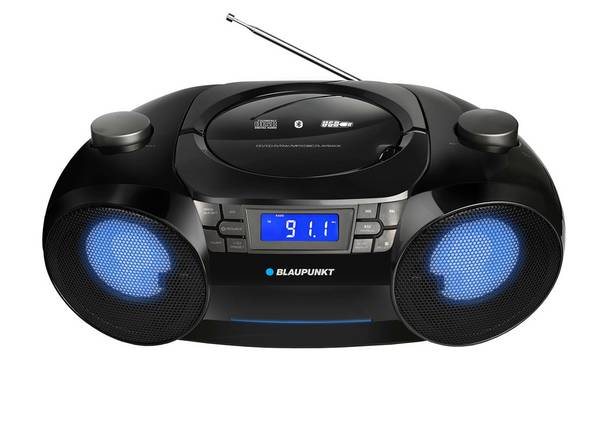 Blaupunkt BB31LED Digitale Radio 6 W Zwart/Grijs