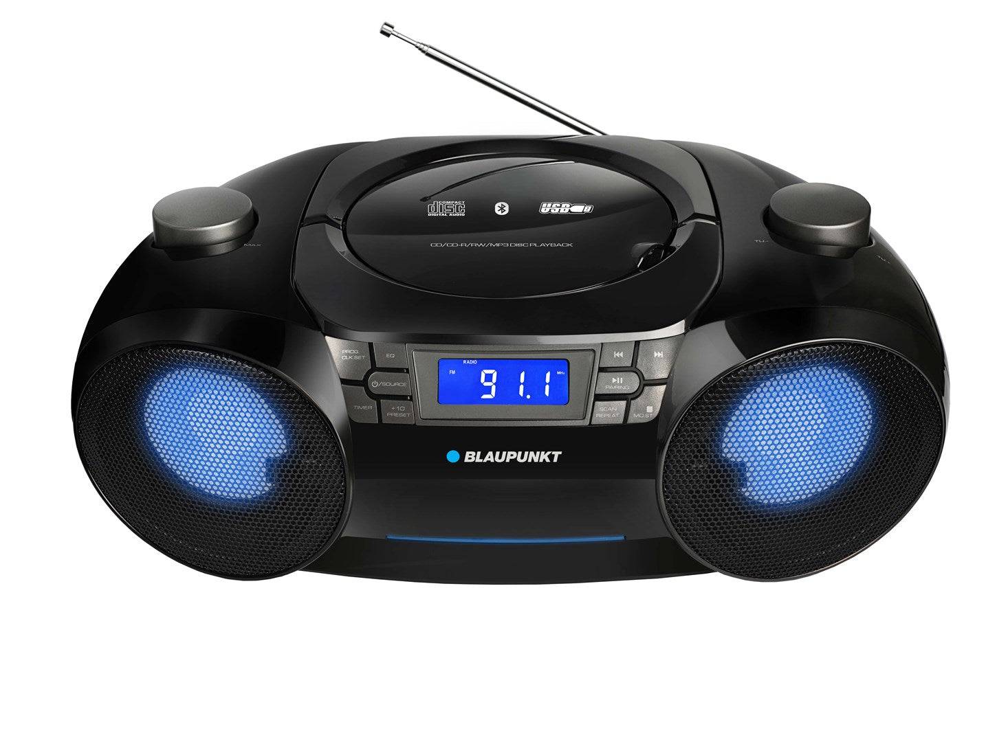 Blaupunkt BB31LED Digitale Radio 6 W Zwart/Grijs-0