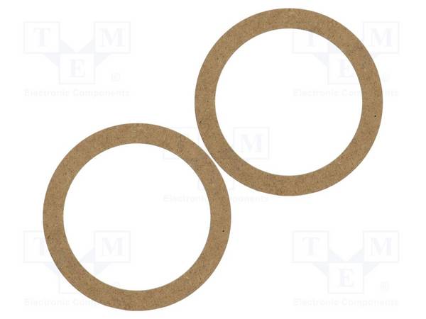 BASSER MDF.UNI17 Afstand; MDF; 130mm; 2st. - 1 set