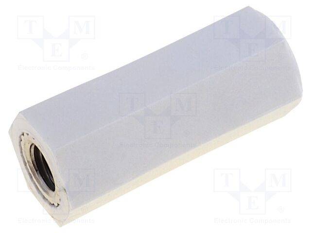 DREMEC TFF-M3X40/DR1183 Isolatiebus; Int.schroefdraad: M3; L: 40mm; UL94V-2; polyamide - 10 stuks-0