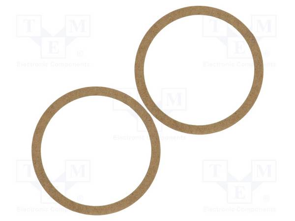 BASSER MDF.UNI10 Afstand; MDF; 165mm; 2st. - 1 set