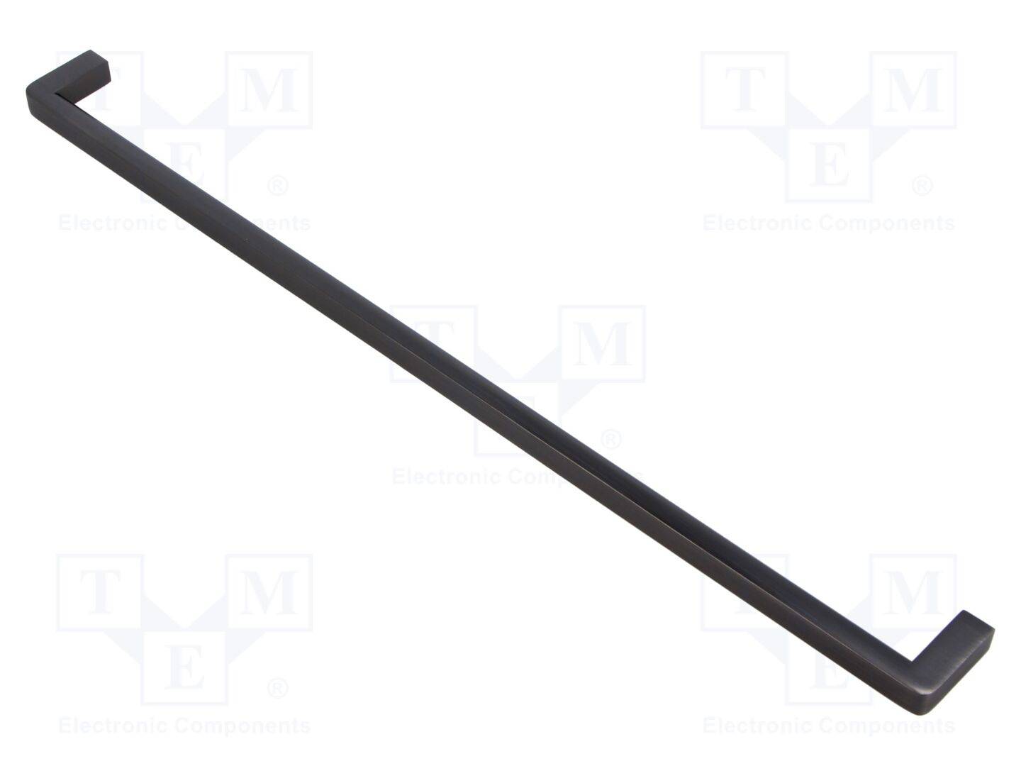 GTV Poland GTV-UZ-BAGIO-32011 Houder; ZnAL; titanium; H: 28mm; L: 328mm; W: 8,5mm; BAGIO; handgreep - 1 stuk-0