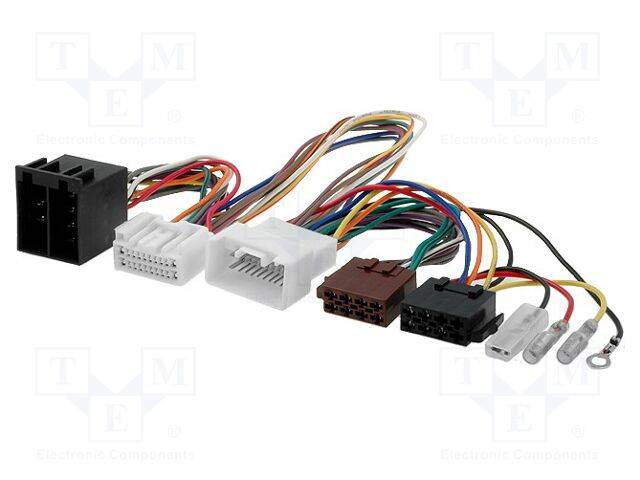 4CARMEDIA HF-59310 Kabel voor THB-, Parrot-handsfreeset; Citroën,Mitsubishi - 1 stuk-0