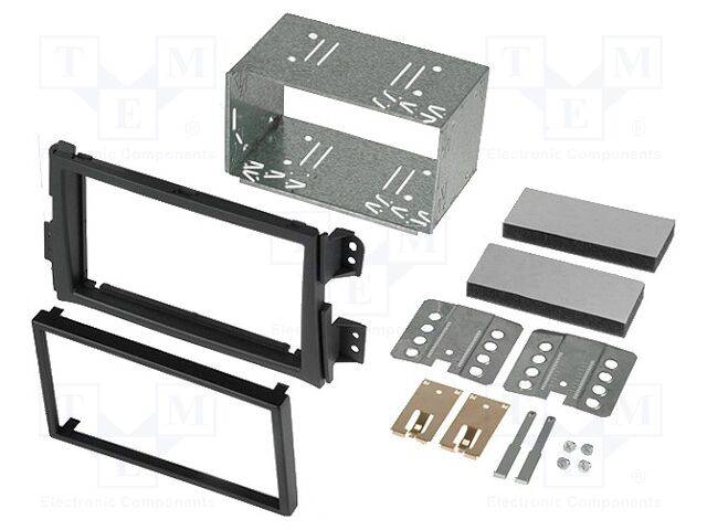 ACV RAM-40.246.2 Radiomontageframe; Opel,Suzuki; 2 DIN; zwart - 1 stuk-0