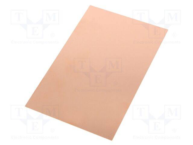 SOLDER PEAK LAM100X160EX2 Laminaat; FR4,glasvezel,epoxyhars; 2mm; L: 160mm; W: 100mm - 1 stuk-0