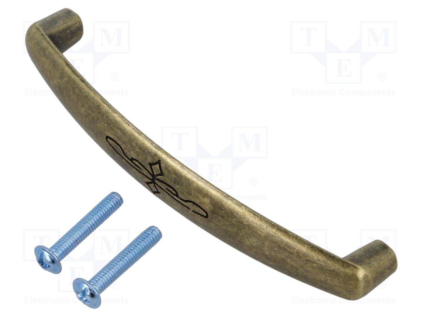 GTV Poland GTV-UZ-OLBIA-96-04 Houder; ZnAL; antiek brons; H: 34mm; L: 103mm; W: 13mm; OLBIA - 1 stuk-0