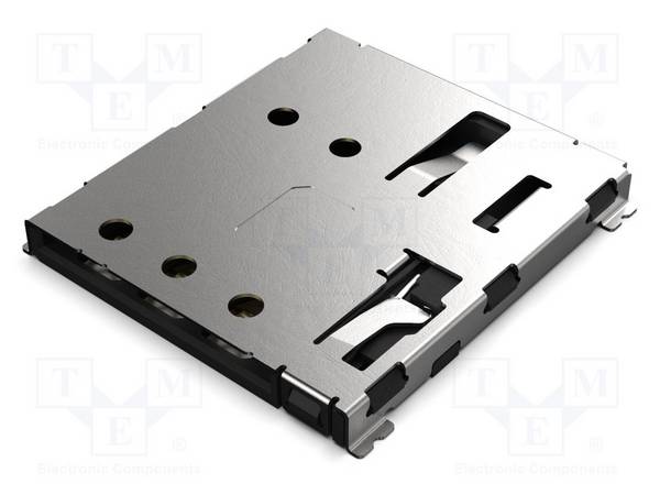 GCT SIM8066-6-1-14-01A Connector: voor kaarten; Nano SIM; push-push,met borgpen; SMT - 1 stuk