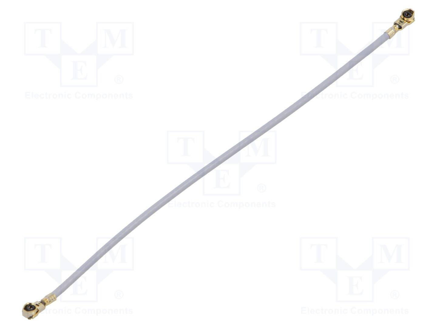 HIROSE UFL2LPA088Y1TA100 Kabel; 0,1m; U.FL vrouwelijk,aan beide zijden; grijs; hoek - 1 stuk-0