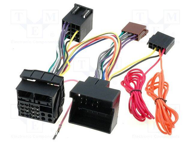 4CARMEDIA HF-59010 Kabel voor THB-, Parrot-handsfreeset; Audi,Seat,VW,Škoda - 1 stuk-0