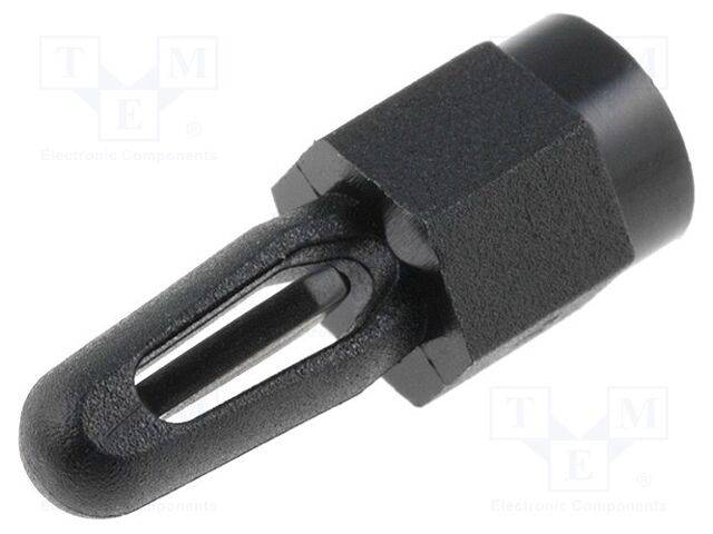 ESSENTRA RI-TCBNT1M3-6-7 Montageplug; polyamide; L: 7mm; draadgat,druksluiting; Ø2: 4mm - 10 stuks-0