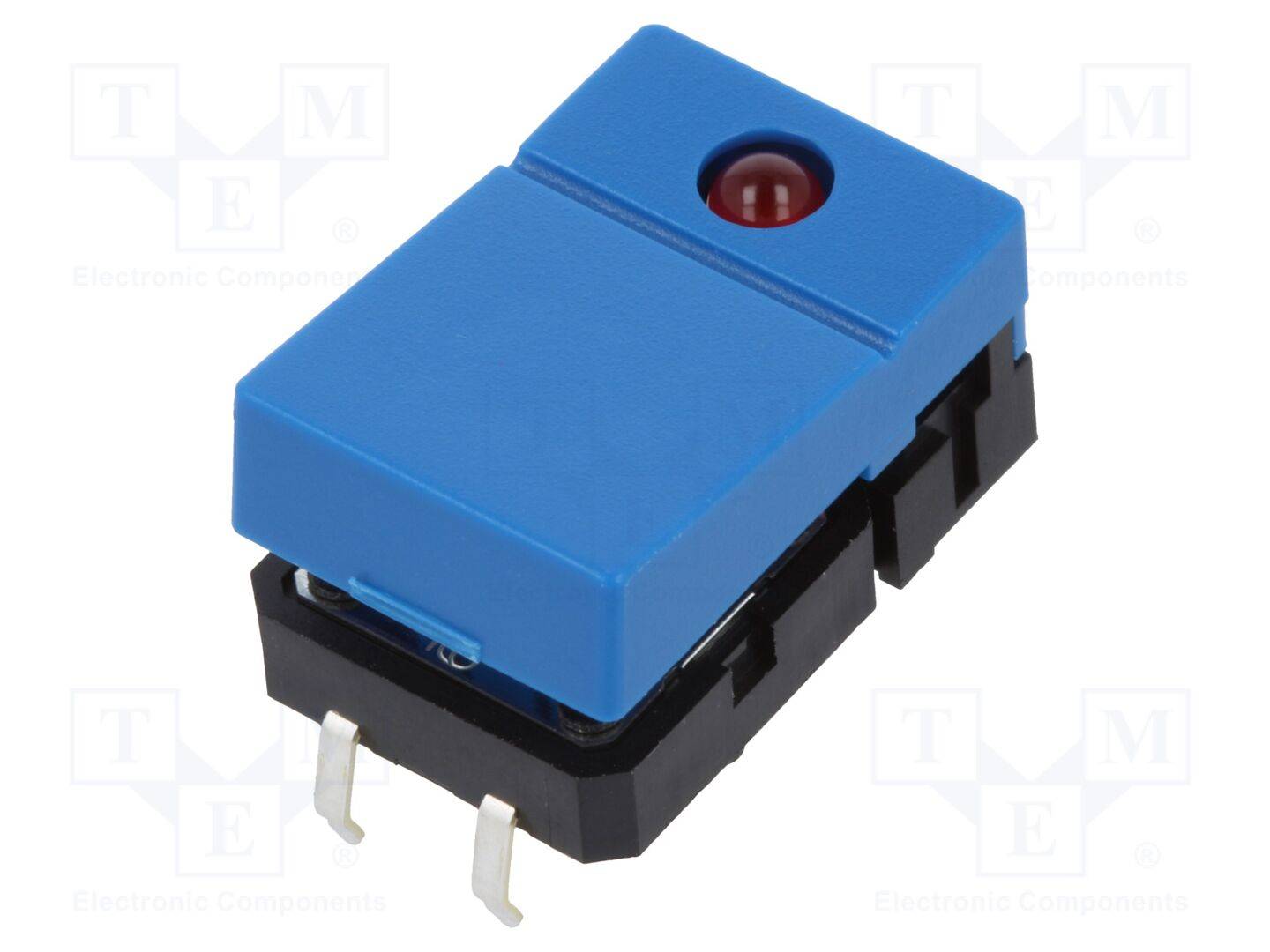 OMRON Electronic Components B3J-2400 Schakelaar: voor toetsenbord; pos: 2; SPST-NO; 0,05A/24VDC; blauw - 1 stuk-0