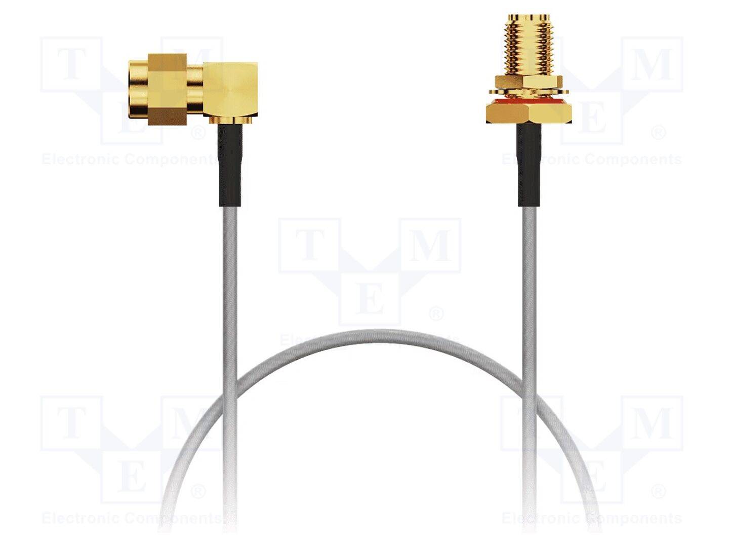 GCT 305-RF-0100-A-1 Kabel; 0,1m; SMA mannelijk,SMA vrouwelijk; bruin; 0÷3GHz; 50Ω - 1 stuk-0