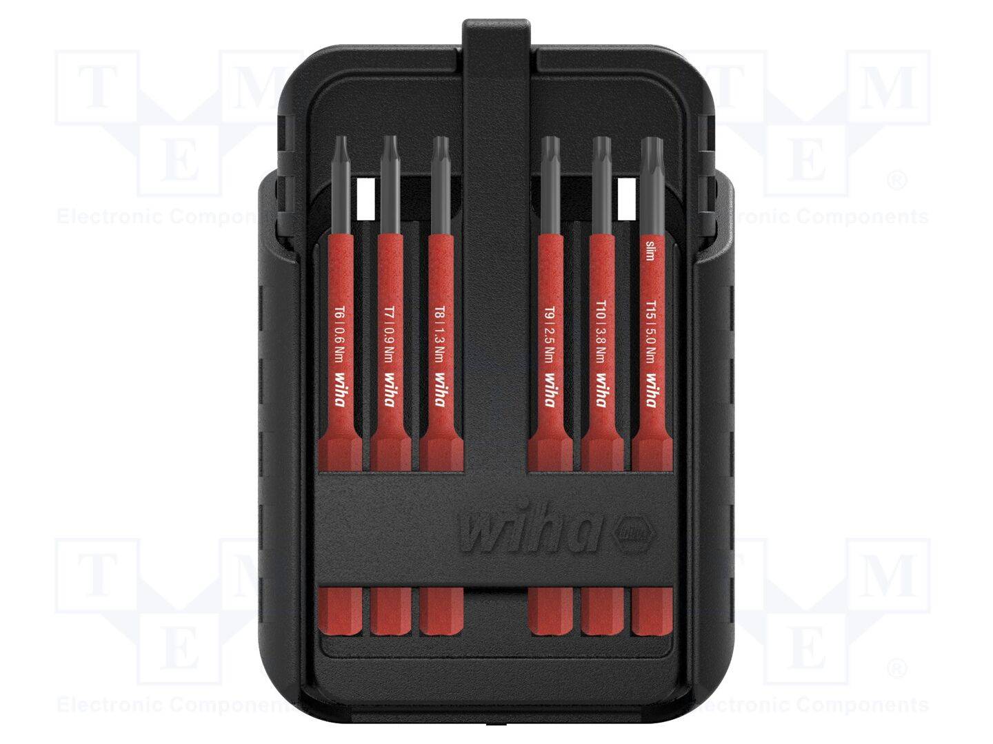 WIHA WIHA.43161 Gereedschapset: schroevendraaierbits; Torx®,Torx® PLUS; 1kVAC - 1 set-0
