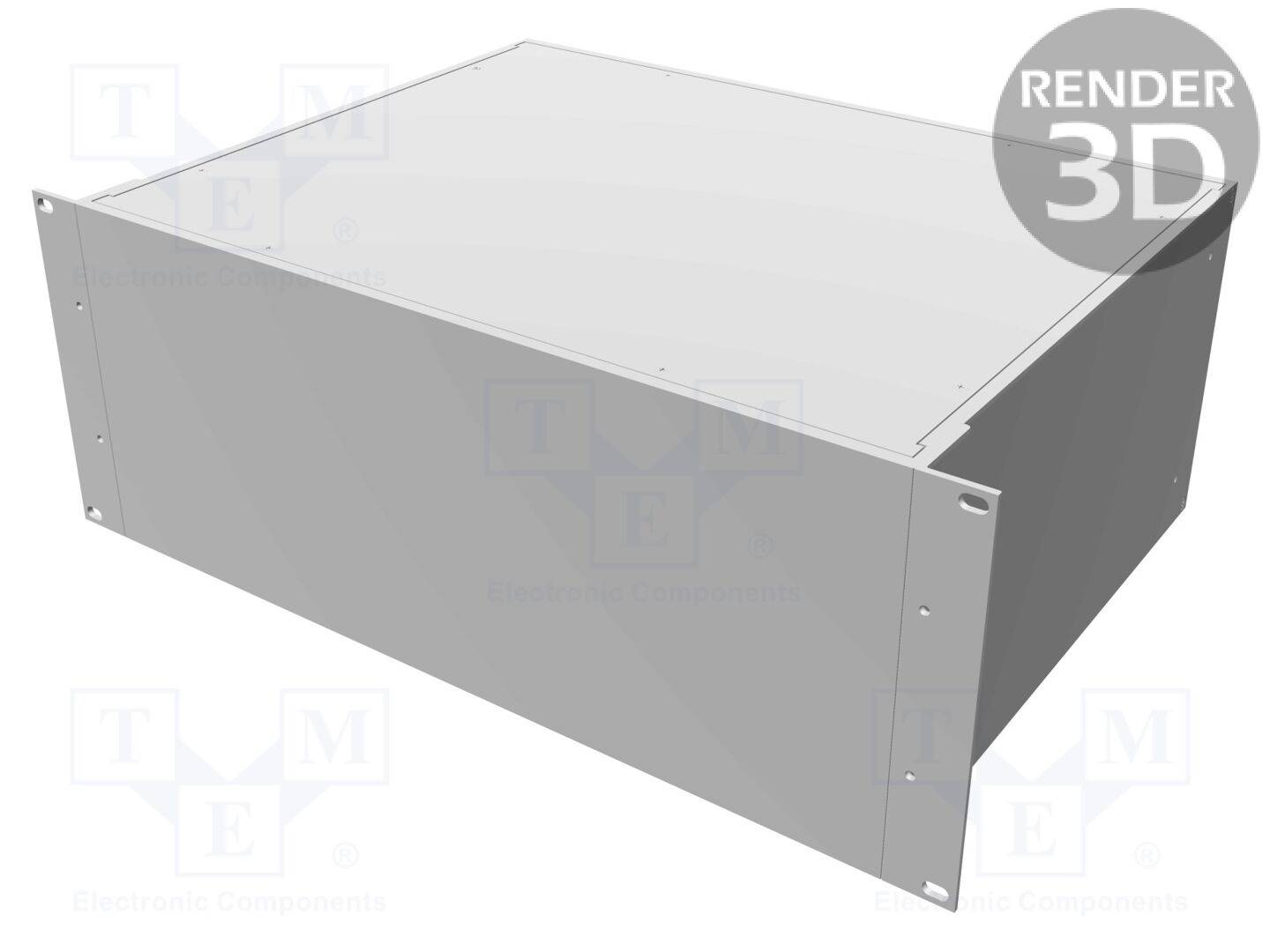 HAMMOND HM-RM4U1913SBK Behuizing: voor rackmontage; Standaard: 19"; 4U; W: 422mm; H: 178mm - 1 stuk-0