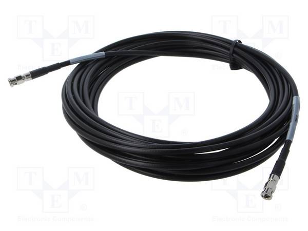 3M 1CX12-33-0G-007.0 Kabel; 7m; Micro BNC mannelijk,aan beide zijden; zwart; recht - 1 stuk