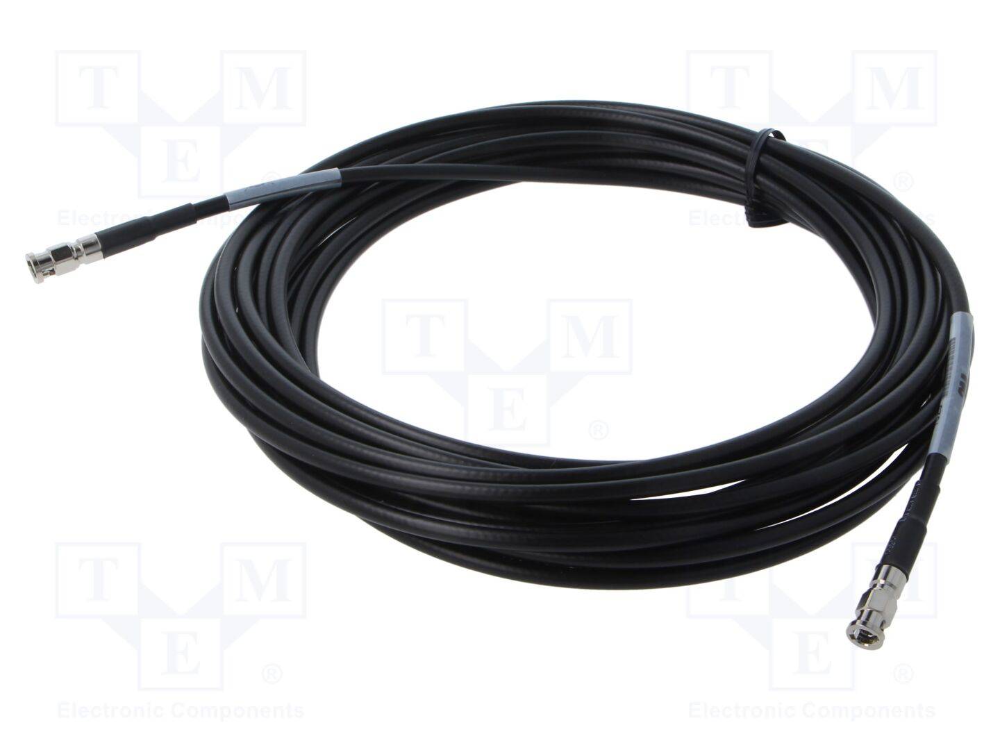 3M 1CX12-33-0G-007.0 Kabel; 7m; Micro BNC mannelijk,aan beide zijden; zwart; recht - 1 stuk-0