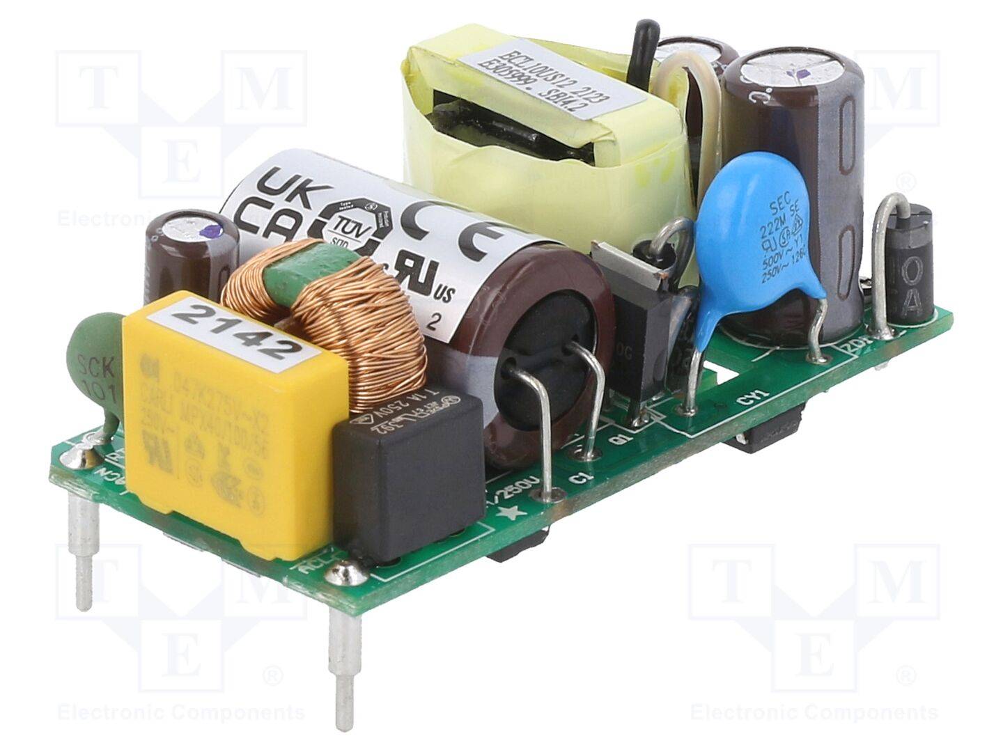 XP POWER ECL10US12-P Voedingseenheid: schakelende; 10W; 120÷370VDC; 85÷264VAC; OUT: 1 - 1 stuk-0