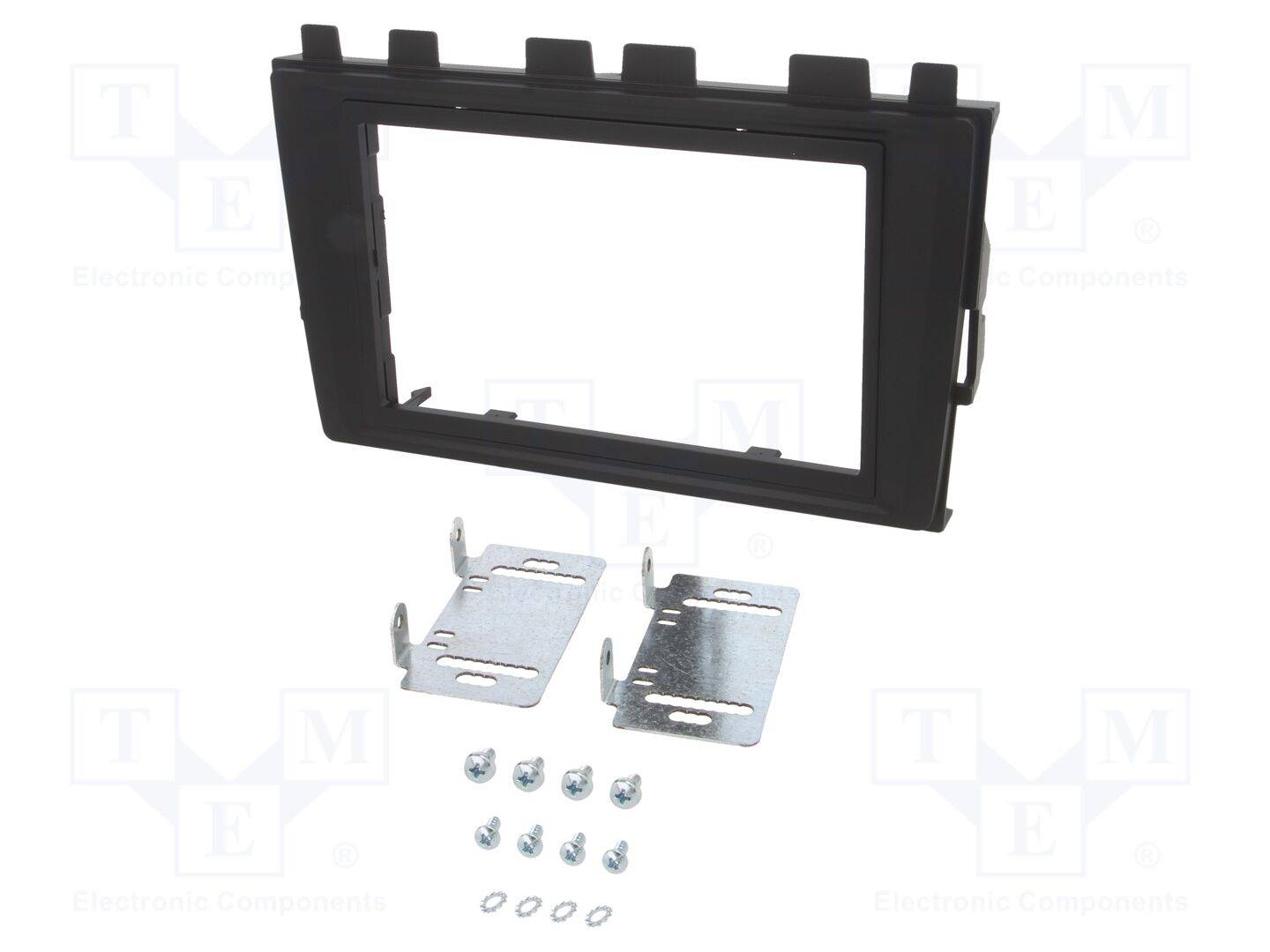 ACV RAM-40.989 Radiomontageframe; VW; 2 DIN; zwart - 1 stuk-0