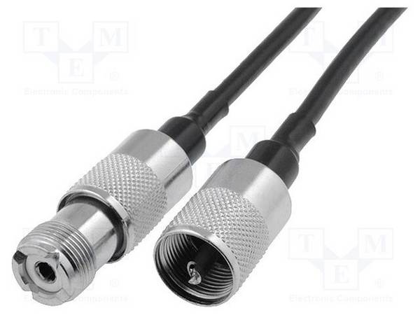 4CARMEDIA FRN.KP3.0 Verlengkabel; UHF-aansluiting,UHF-stekker; 3m - 1 stuk