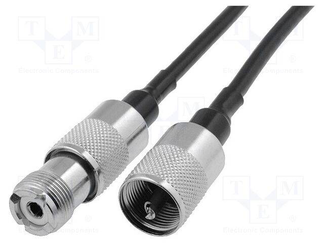 4CARMEDIA FRN.KP3.0 Verlengkabel; UHF-aansluiting,UHF-stekker; 3m - 1 stuk-0