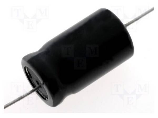 SR PASSIVES CEB-22/100A Condensator: elektrolytisch; bipolair; THT; 22uF; 100VDC; Ø12x30mm - 1 stuk