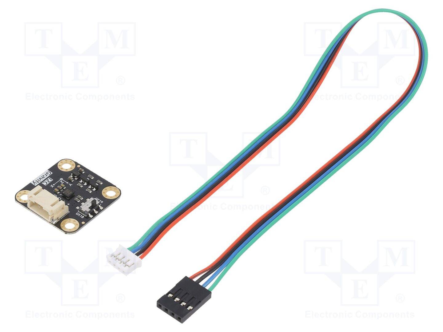 DFROBOT DF-SEN0412 Sensor: Versnellingsmeter; 3,3÷5VDC; I2C; H3LIS200DL; ±100g,±200g - 1 stuk-0