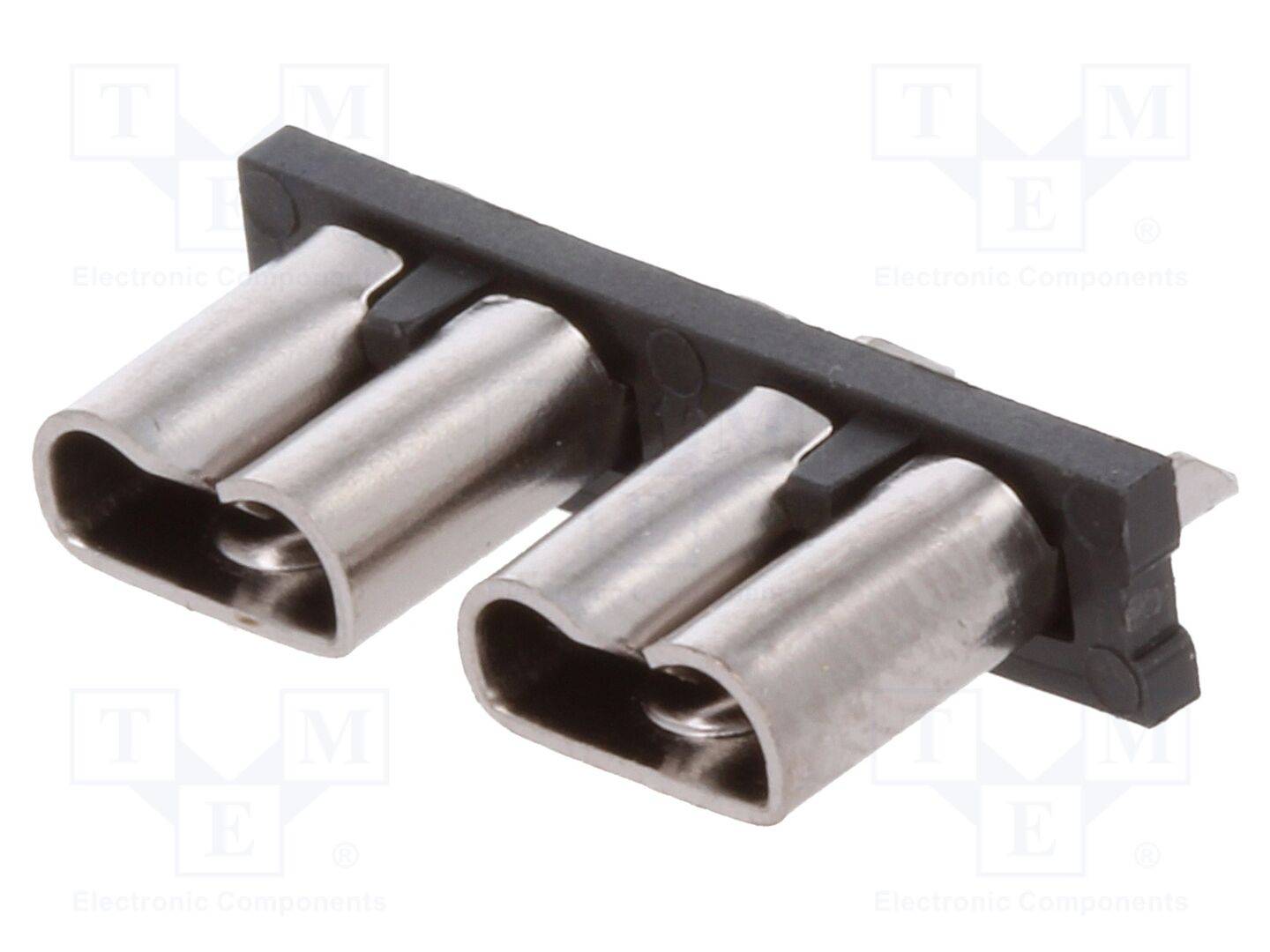 KEYSTONE KEYS3522-2 Houder; 30A; PCB,THT; Uitg: solderen; Cont: messing; UL94V-0; 500VAC - 1 stuk-0