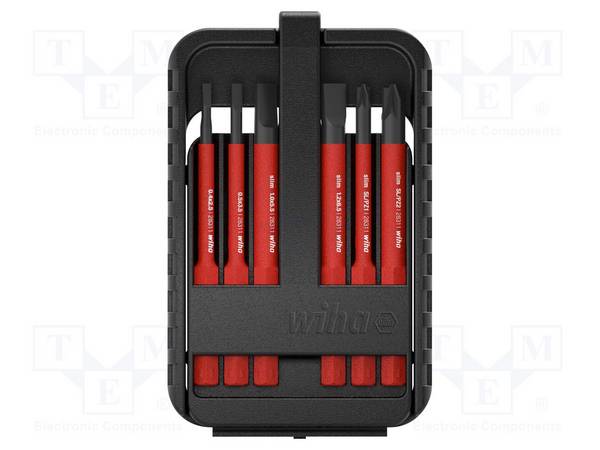 WIHA WIHA.43157 Gereedschapset: schroevendraaierbits; geïsoleerd; 1kVAC; 6mm - 1 set