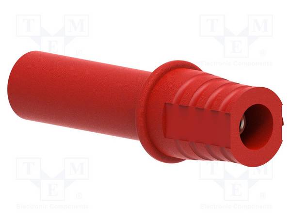 ELECTRO-PJP PJPADA4/2-IEC-R Adapter; rood; 10A; 36,5mm; Versie: geïsoleerd - 1 stuk