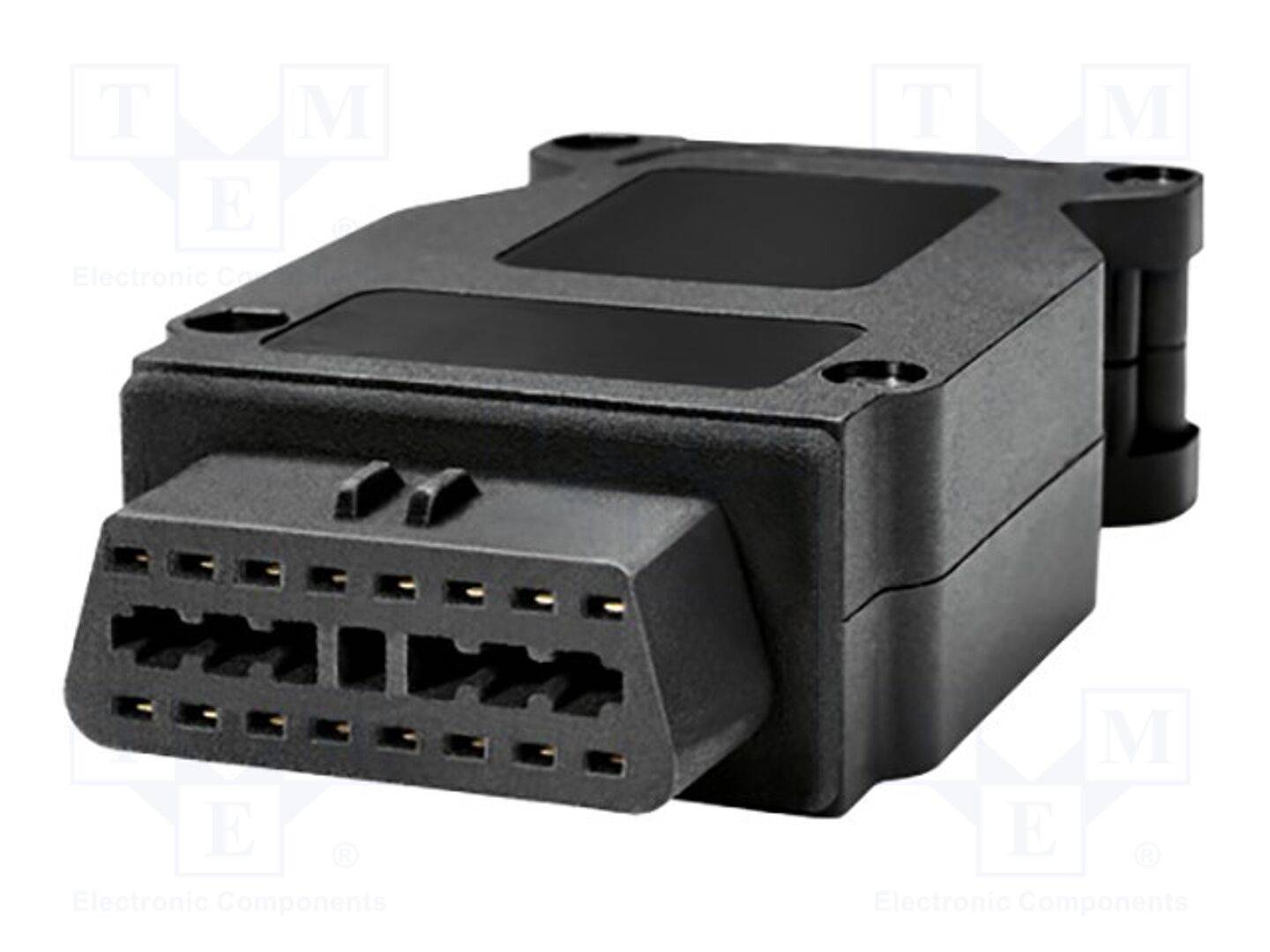 SCHÜTZINGER SET814024VGB-SW Labconnector: diagnostische OBD II; zwart; 10A; vrouwelijk; 24V - 1 stuk-0