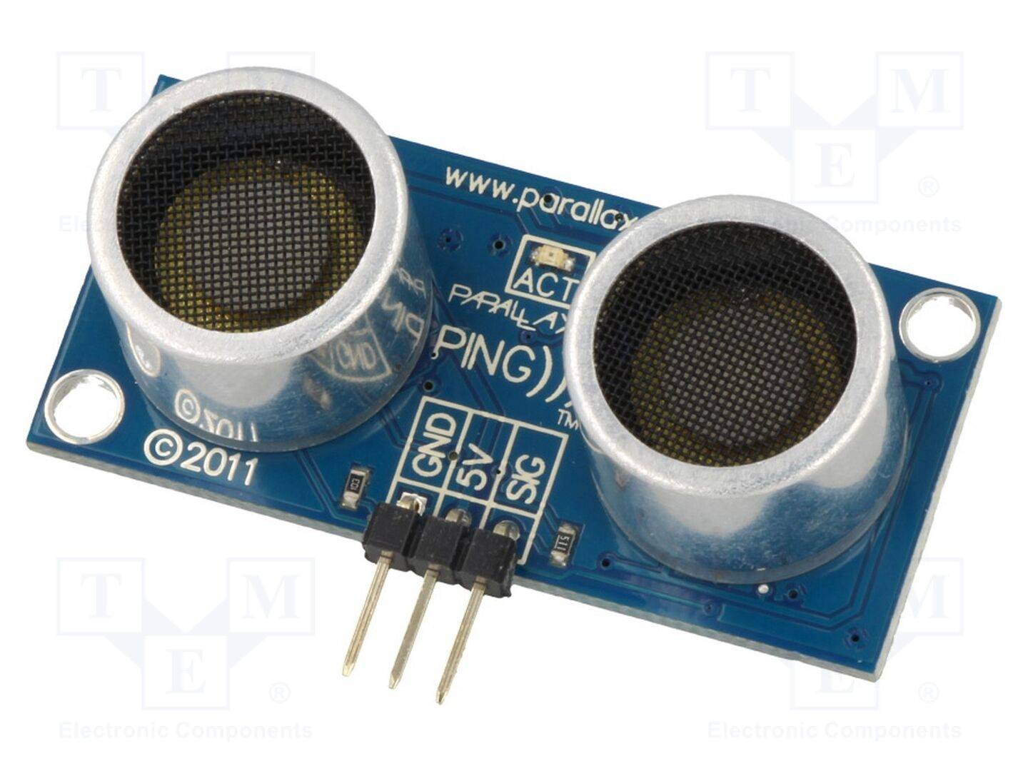 POLOLU PARALLAX-PING Sensor: afstanden; ultrasoon; 4,5÷6VDC; 0,02÷3m; 40kHz - 1 stuk-0