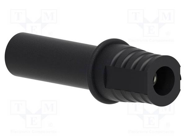 ELECTRO-PJP PJPADA4/2-IEC-N Adapter; zwart; 10A; 36,5mm; Versie: geïsoleerd - 1 stuk