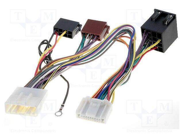 4CARMEDIA HF-59300 Kabel voor THB-, Parrot-handsfreeset; Fiat,Mazda,Nissan,Opel - 1 stuk-0