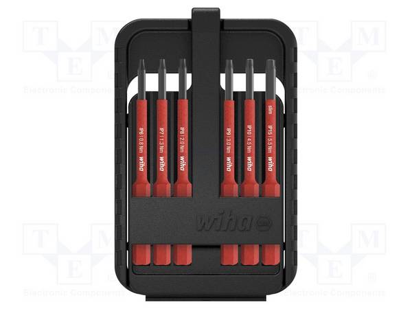 WIHA WIHA.43155 Gereedschapset: schroevendraaierbits; Torx® PLUS; 1kVAC; 6mm - 1 set