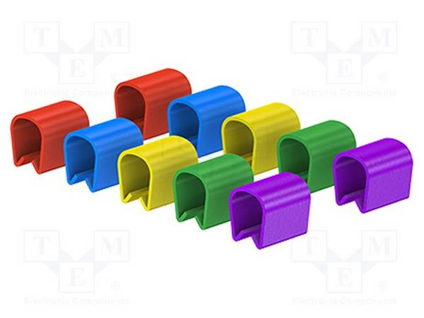 STÄUBLI SCC Clips; verschillende kleuren; 10st. - 1 stuk